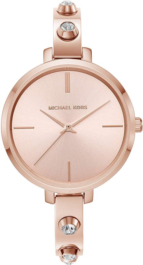 michael kors jaryn heart watch|Jaryn Studded Rose Gold.